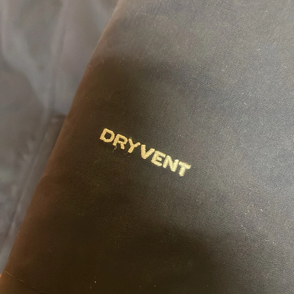 The North Face Dark Blue Jacket with Faux Fur Trim - Picture 6 of 6